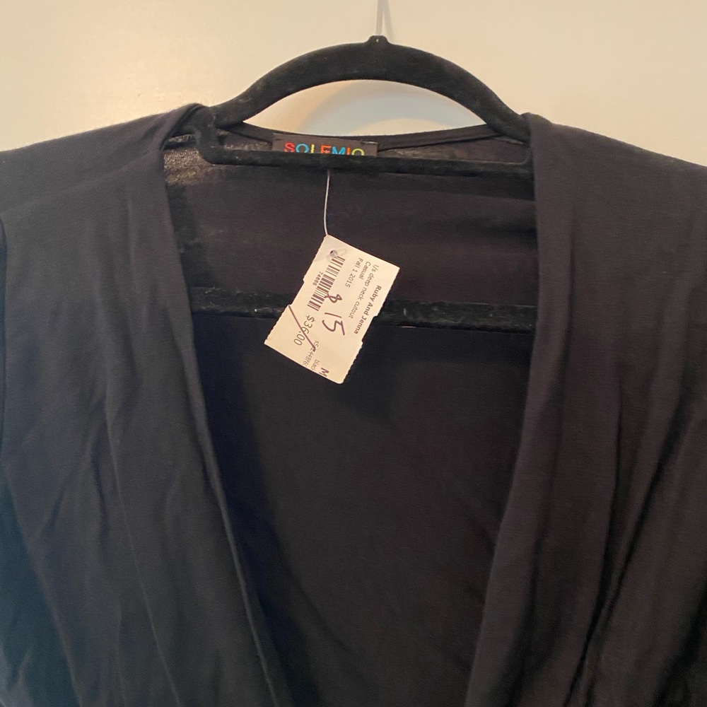 Black cut out dress size medium